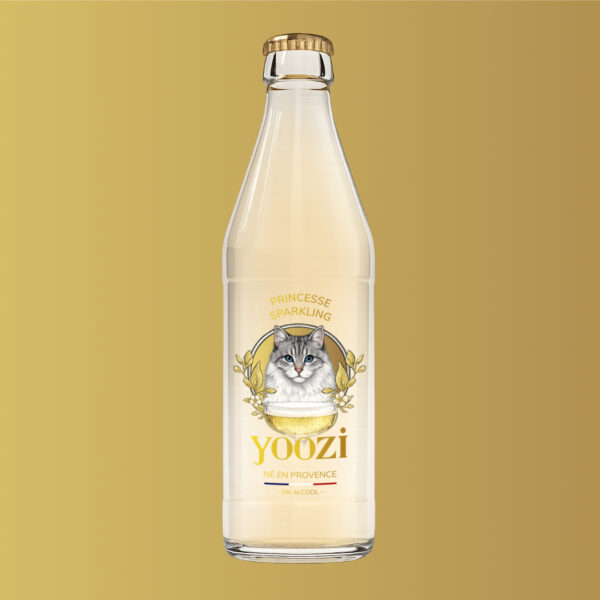 YOOZI - Bouteille Princess Sparkling carré 27032026 Yoozi Sparkling