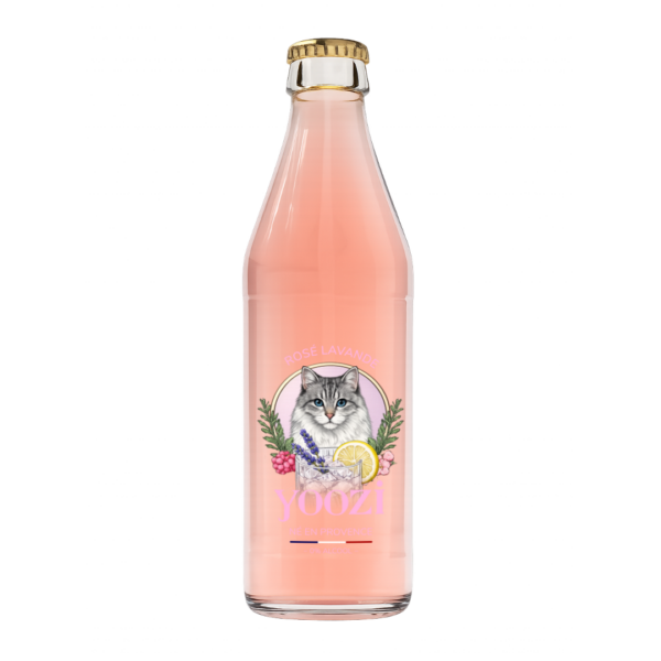 YOOZI - Bouteille ROSE LAVANDE - carré 27032026 Yoozi Rosé Lavande